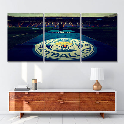 Football Wall Art - FB5024 - Leicester City Champions League - Leicester City F.C - Football Poster - Football Canvas