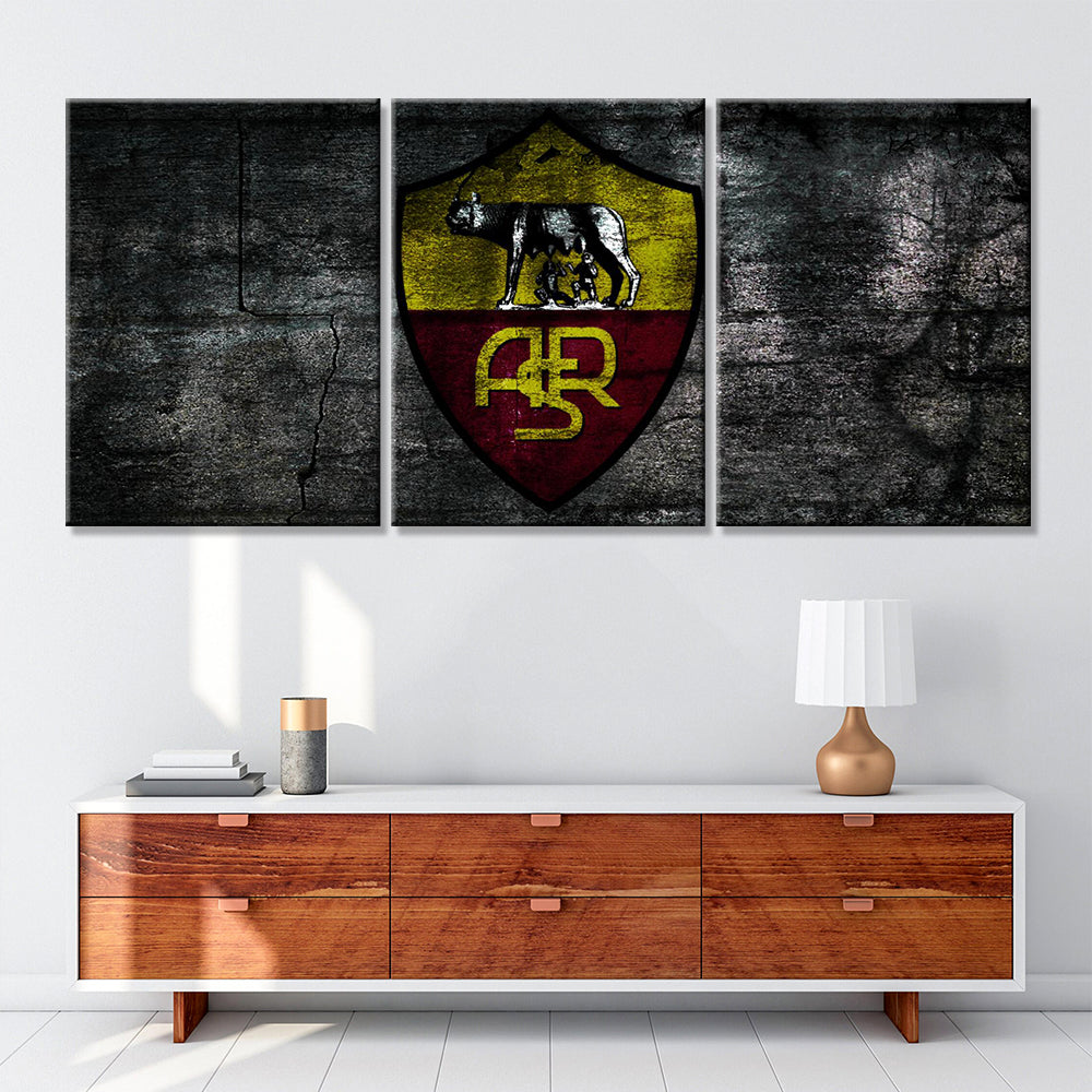 Football Wall Art - FB5026 - Serie A - AS Roma - ASM - Football Poster - Football Canvas