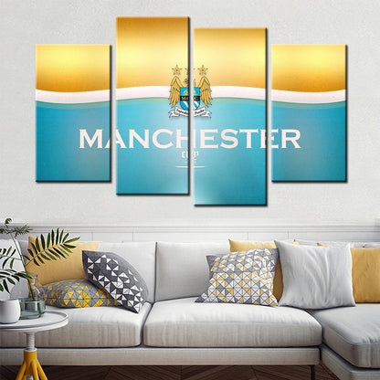 Football Wall Art - FB5021 - Manchester City F.C - MCFC - Football Poster - Football Canvas