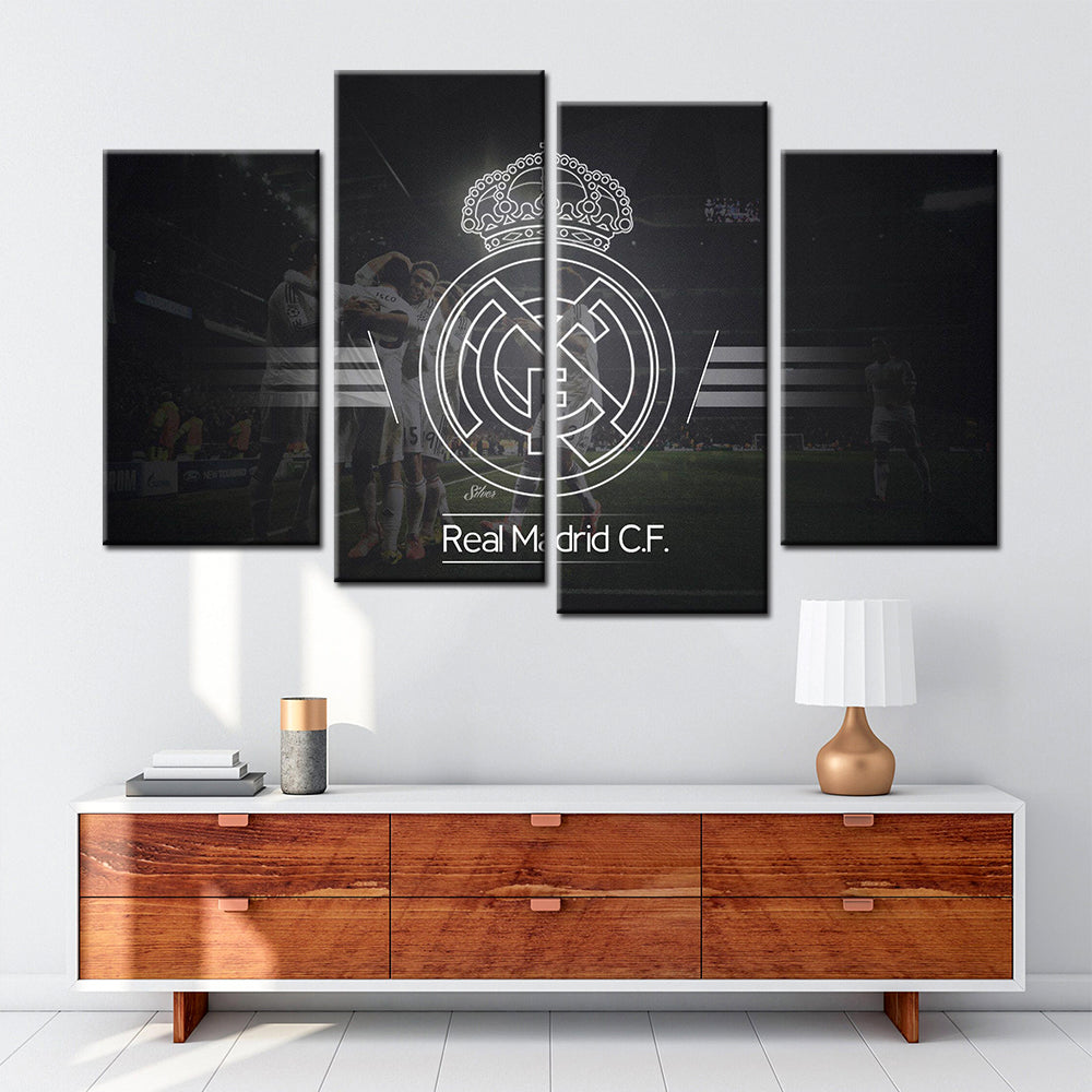 Football Wall Art - FB5023 - Real Madrid C.F - Football Poster - Football Canvas