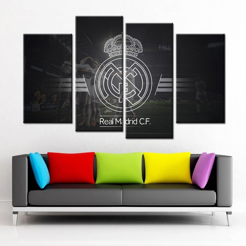 Football Wall Art - FB5023 - Real Madrid C.F - Football Poster - Football Canvas