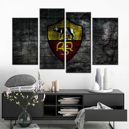 Football Wall Art - FB5026 - Serie A - AS Roma - ASM - Football Poster - Football Canvas