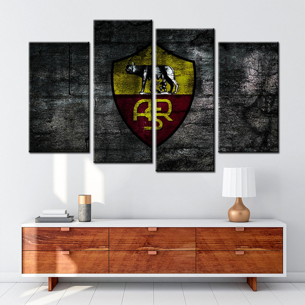 Football Wall Art - FB5026 - Serie A - AS Roma - ASM - Football Poster - Football Canvas