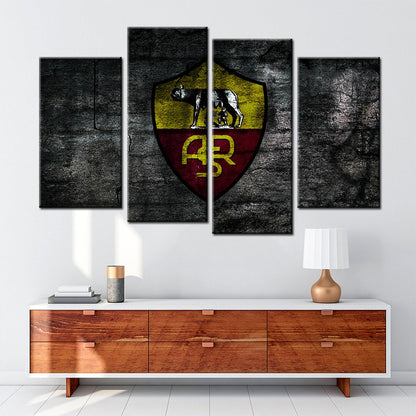 Football Wall Art - FB5026 - Serie A - AS Roma - ASM - Football Poster - Football Canvas