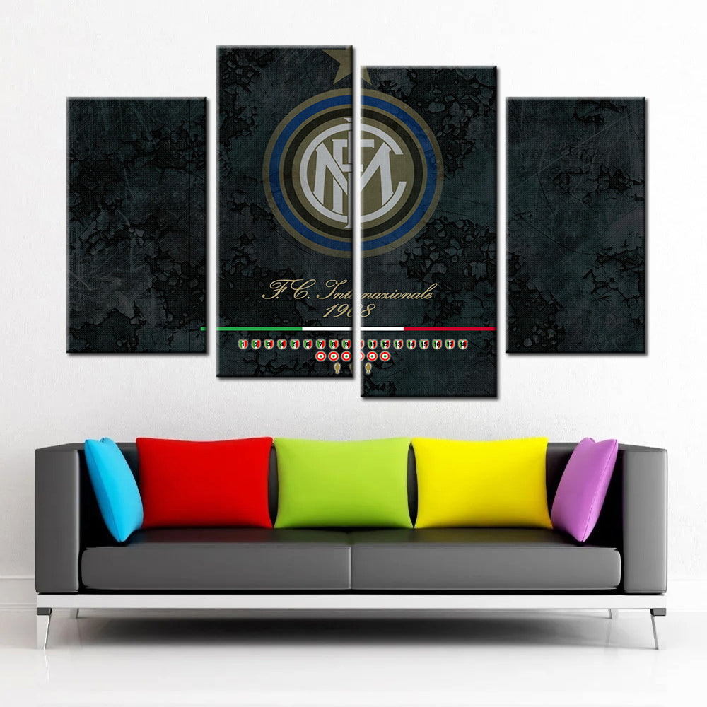 Football Wall Art - FB5027 - Serie A - Inter Milan - Football Poster - Football Canvas