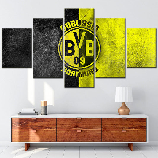 Soccer Canvas Wall Art - FB5019 - Borussia Dortmund - BVB
