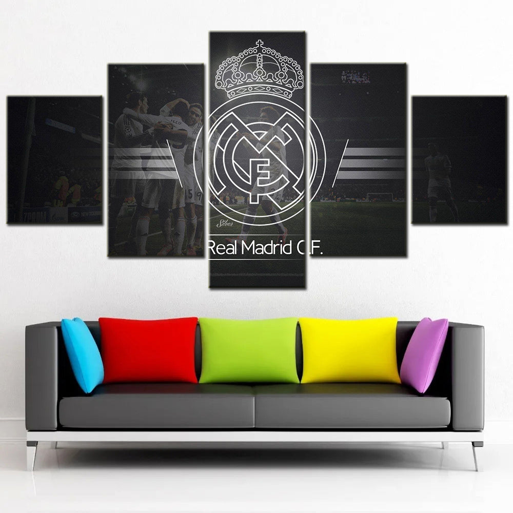 Football Wall Art - FB5023 - Real Madrid C.F - Football Poster - Football Canvas