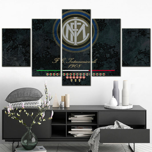 Soccer Canvas Wall Art - FB5027 - Serie A - Inter Milan
