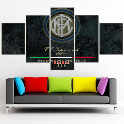 Football Wall Art - FB5027 - Serie A - Inter Milan - Football Poster - Football Canvas
