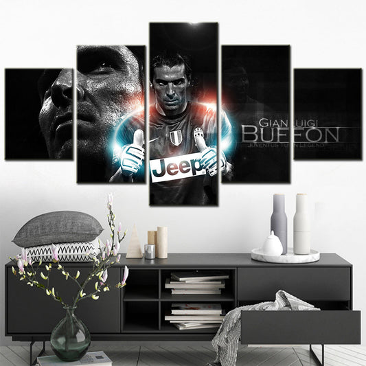 Football Wall Art - FB5028 - Serie A - Juventus - Football Poster - Football Canvas