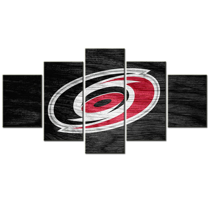 Hockey Canvas Wall Art - HK5002 - Carolina Hurricanes
