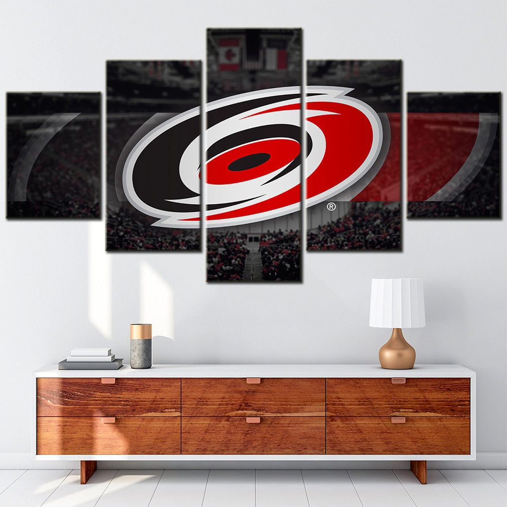 Hockey Canvas Wall Art - HK5003 - Carolina Hurricanes Stadium