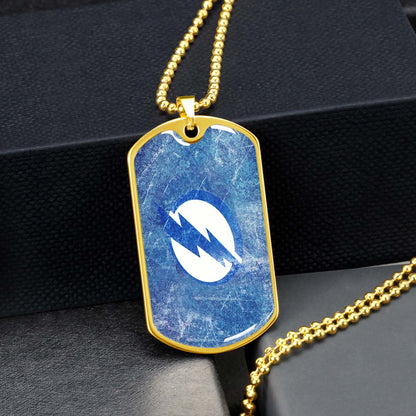 Ice Hockey - HKD003 - Tampa Bay Lightning - Ice Hockey Dog Tag - Military Ball Chain - Luxury Dog Tag