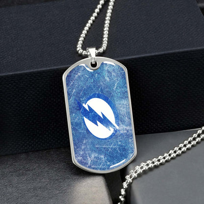 Ice Hockey - HKD003 - Tampa Bay Lightning - Ice Hockey Dog Tag - Military Ball Chain - Luxury Dog Tag