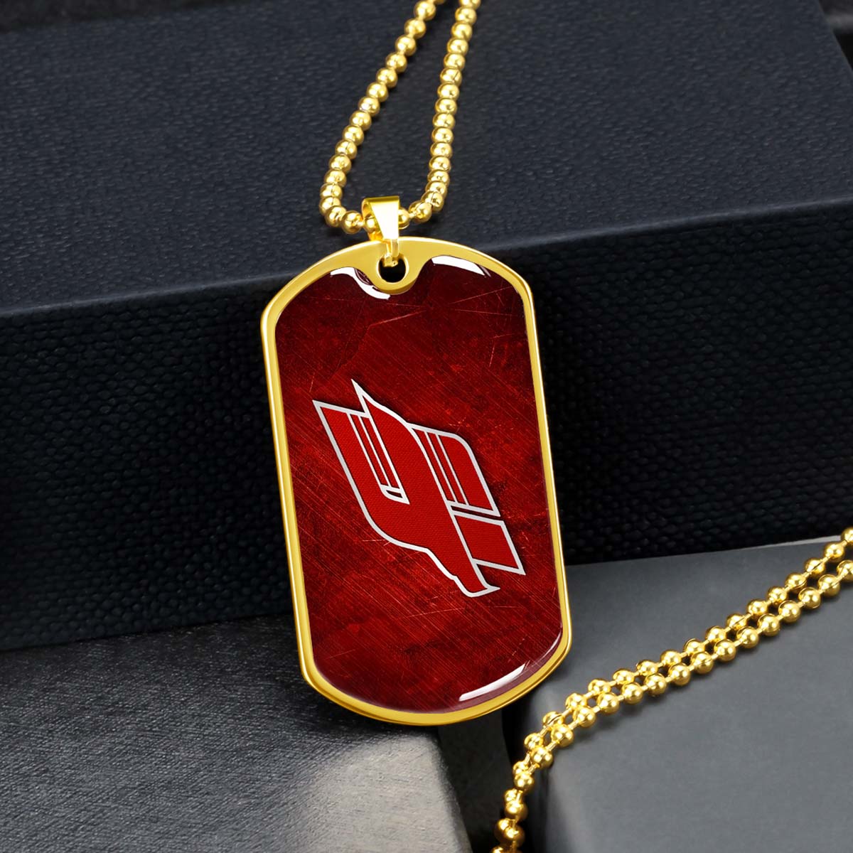 Ice Hockey - HKD014 - Avangard Omsk - Ice Hockey Dog Tag - Military Ball Chain - Luxury Dog Tag