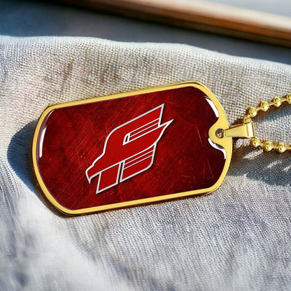 Ice Hockey - HKD014 - Avangard Omsk - Ice Hockey Dog Tag - Military Ball Chain - Luxury Dog Tag