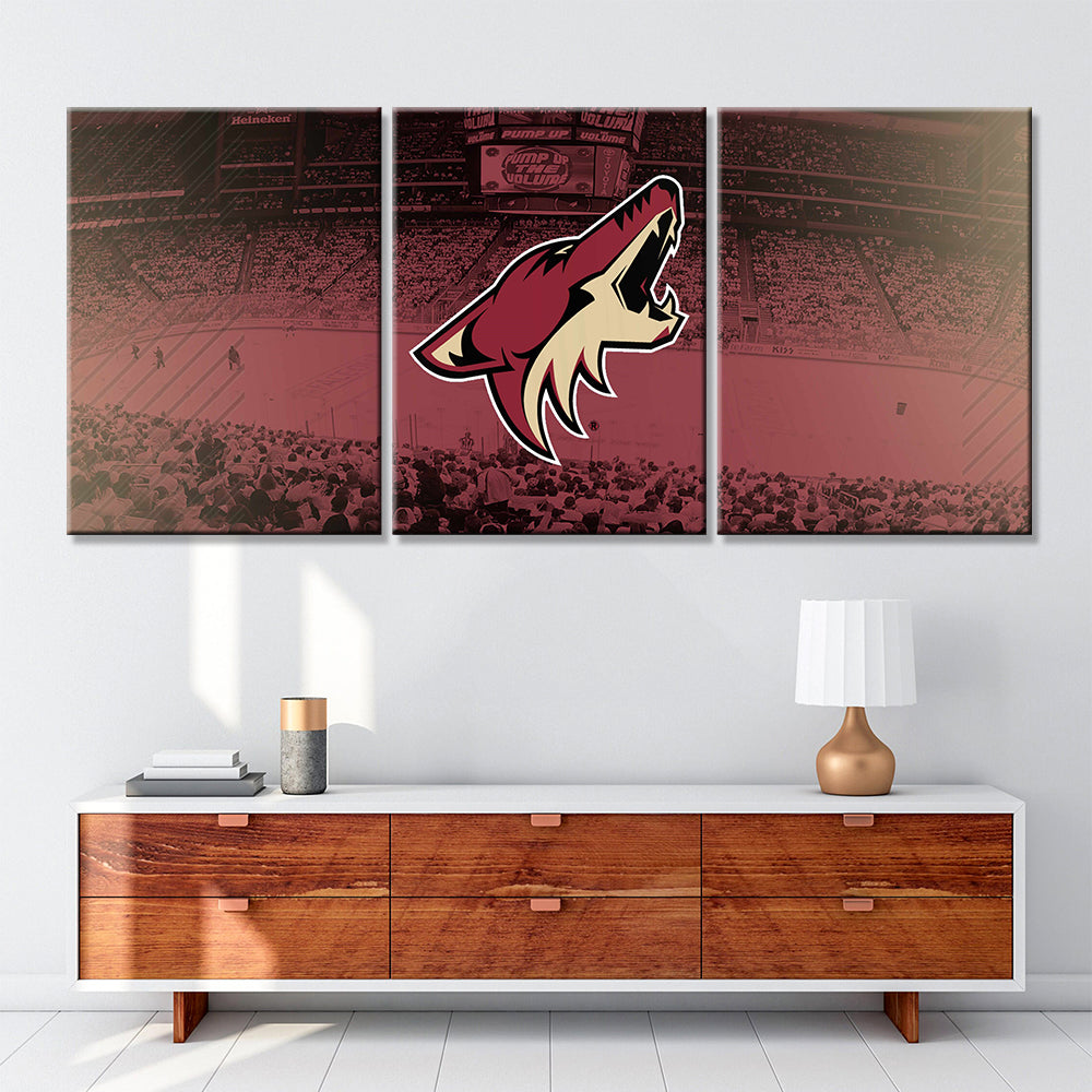 Hockey Canvas Wall Art - IH5010 - Arizona Coyotes