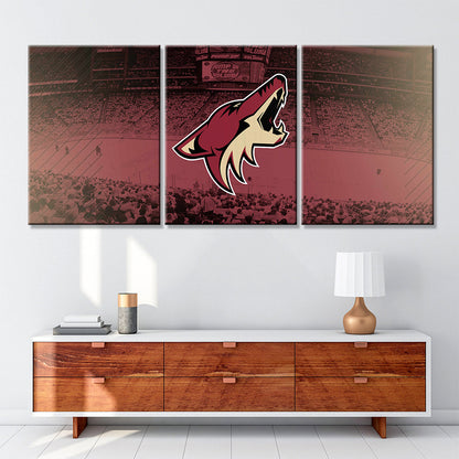 Hockey Canvas Wall Art - IH5010 - Arizona Coyotes