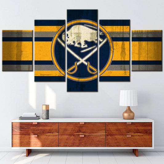 Ice Hockey Team Wall Art - IH5011 - Buffalo Sabres - Ice Hockey Team Poster - Ice Hockey Team Canvas