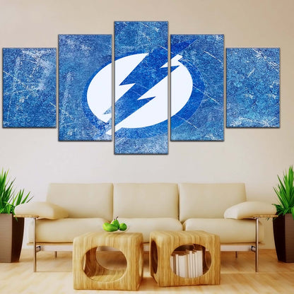 Ice Hockey Team Wall Art - IH5026 - Tampa Bay Lightning - Ice Hockey Team Poster - Ice Hockey Team Canvas