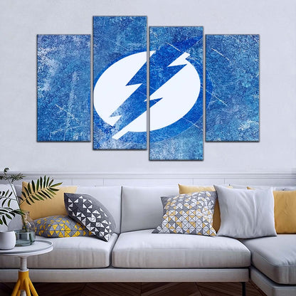 Ice Hockey Team Wall Art - IH5026 - Tampa Bay Lightning - Ice Hockey Team Poster - Ice Hockey Team Canvas