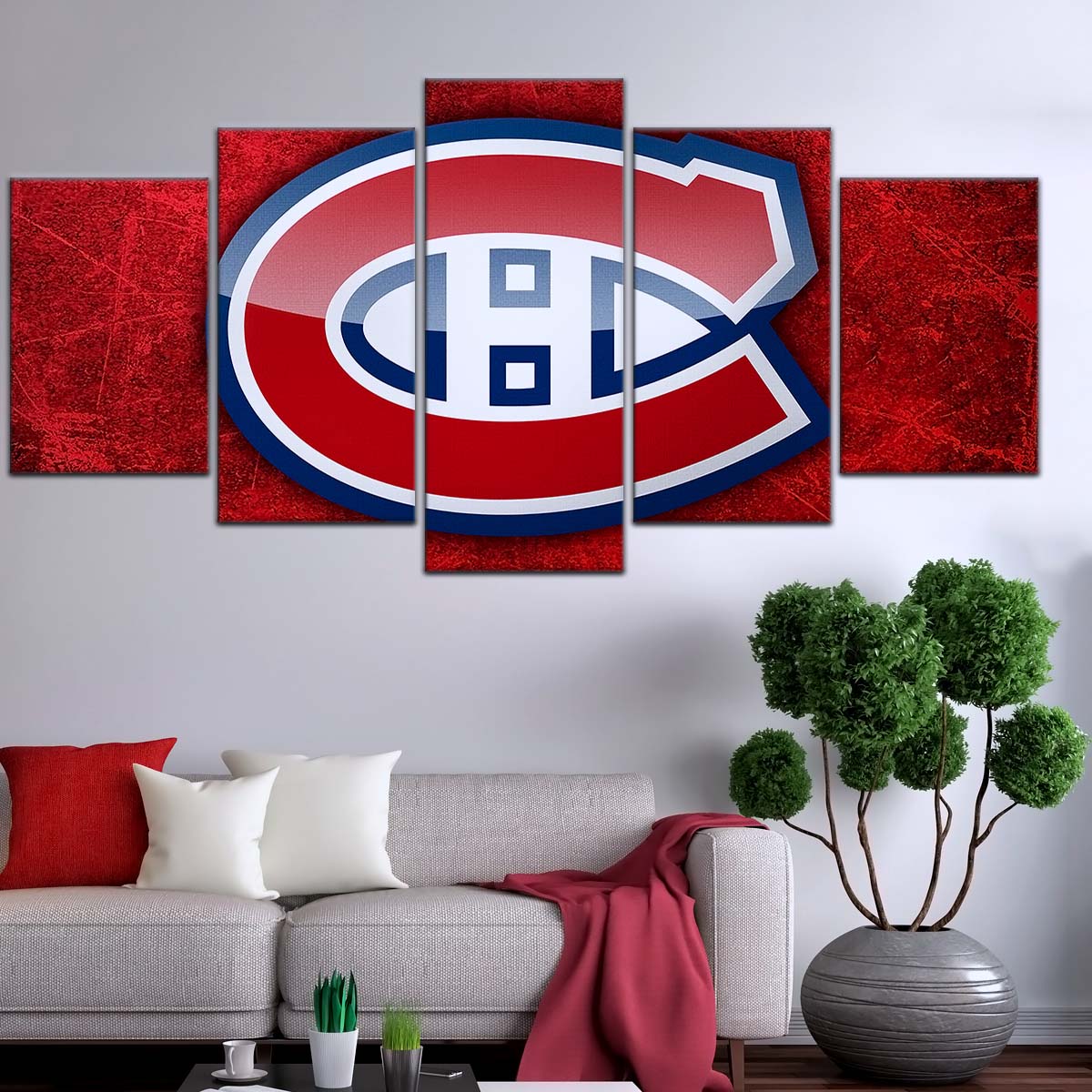Ice Hockey Team Wall Art - IH5028 - Canadiens - Ice Hockey Team Poster - Ice Hockey Team Canvas