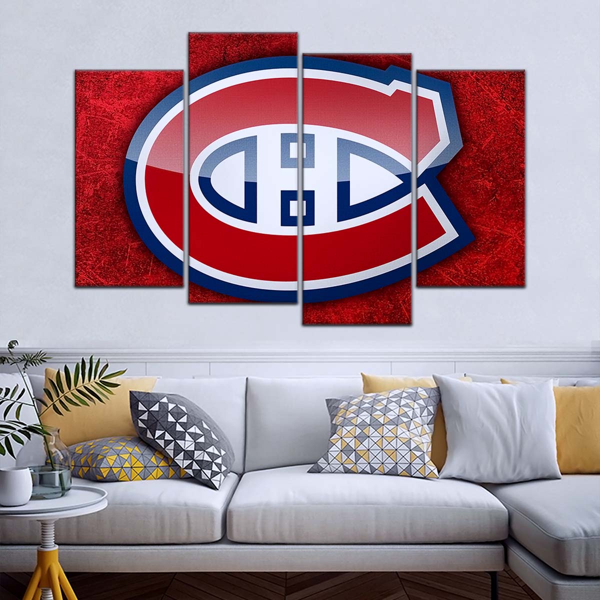 Ice Hockey Team Wall Art - IH5028 - Canadiens - Ice Hockey Team Poster - Ice Hockey Team Canvas