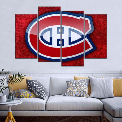 Ice Hockey Team Wall Art - IH5028 - Canadiens - Ice Hockey Team Poster - Ice Hockey Team Canvas