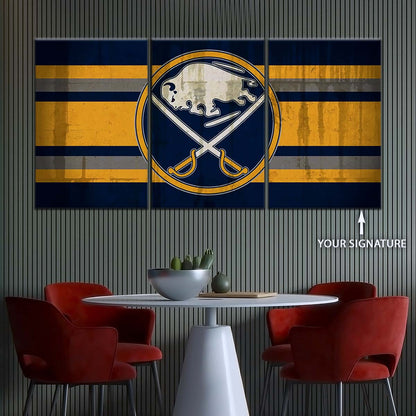 Ice Hockey Team Wall Art - IH5035 - Buffalo Sabres - Ice Hockey Team Poster - Ice Hockey Team Canvas