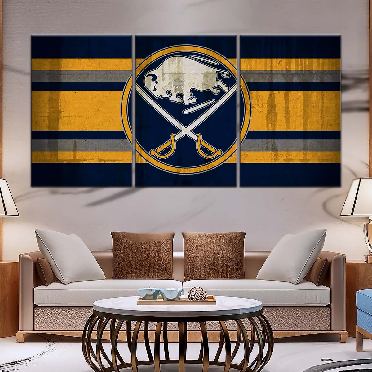 Ice Hockey Team Wall Art - IH5035 - Buffalo Sabres - Ice Hockey Team Poster - Ice Hockey Team Canvas