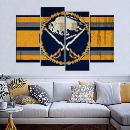 Ice Hockey Team Wall Art - IH5035 - Buffalo Sabres - Ice Hockey Team Poster - Ice Hockey Team Canvas
