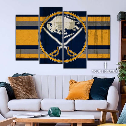 Ice Hockey Team Wall Art - IH5035 - Buffalo Sabres - Ice Hockey Team Poster - Ice Hockey Team Canvas