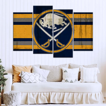 Ice Hockey Team Wall Art - IH5035 - Buffalo Sabres - Ice Hockey Team Poster - Ice Hockey Team Canvas