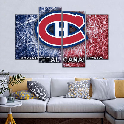 Ice Hockey Team Wall Art - IH5036 - Montreal Canadiens - Ice Hockey Team Poster - Ice Hockey Team Canvas