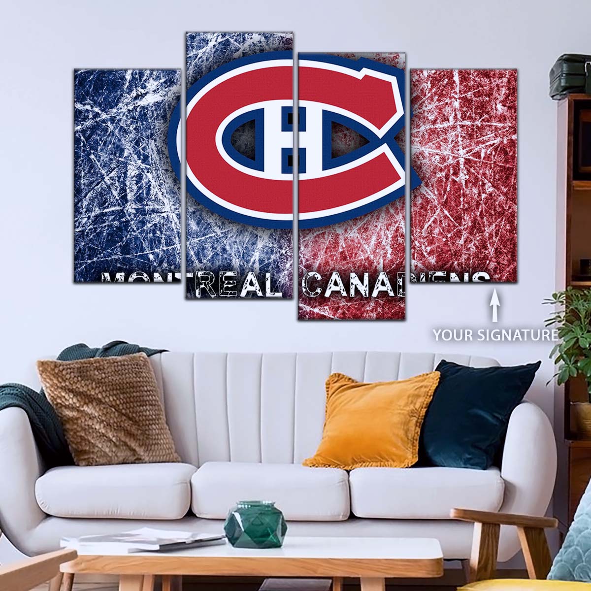 Hockey Canvas Wall Art - IH5036 - Montreal Canadiens