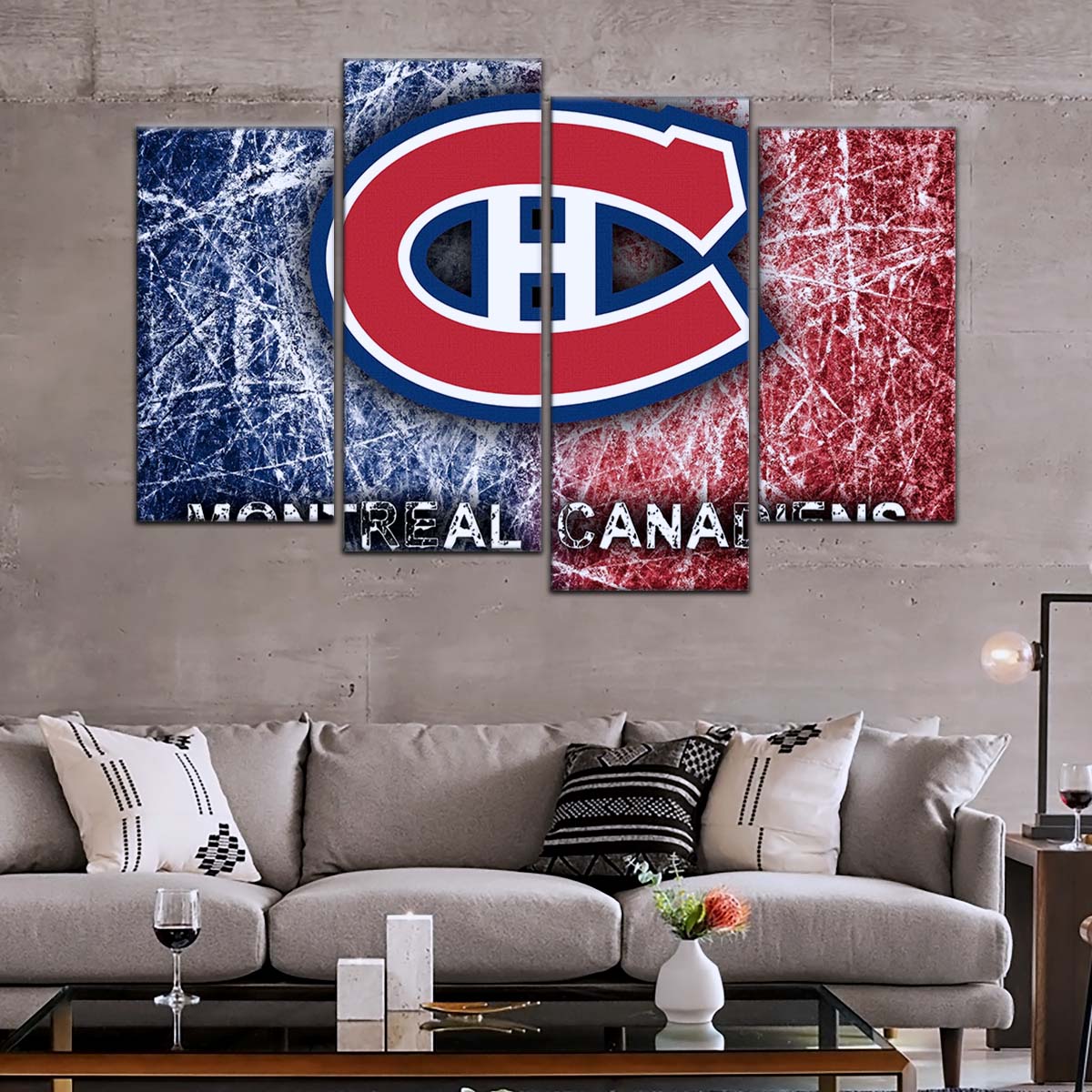 Ice Hockey Team Wall Art - IH5036 - Montreal Canadiens - Ice Hockey Team Poster - Ice Hockey Team Canvas