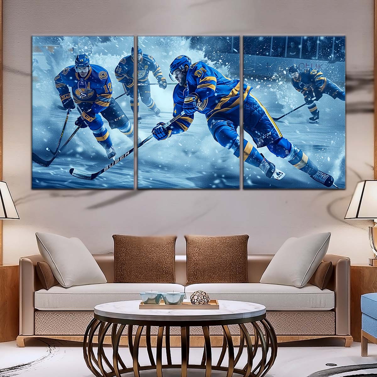 Ice Hockey Team Wall Art - IH5038 - St. Louis Blues - Ice Hockey Team Poster - Ice Hockey Team Canvas