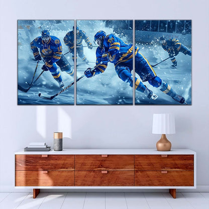 Ice Hockey Team Wall Art - IH5038 - St. Louis Blues - Ice Hockey Team Poster - Ice Hockey Team Canvas