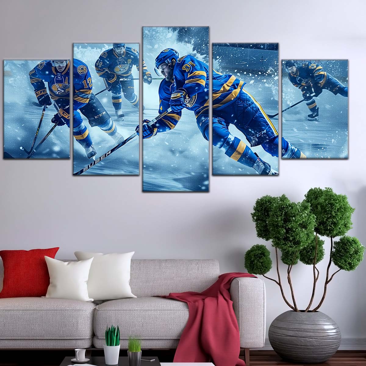 Ice Hockey Team Wall Art - IH5038 - St. Louis Blues - Ice Hockey Team Poster - Ice Hockey Team Canvas