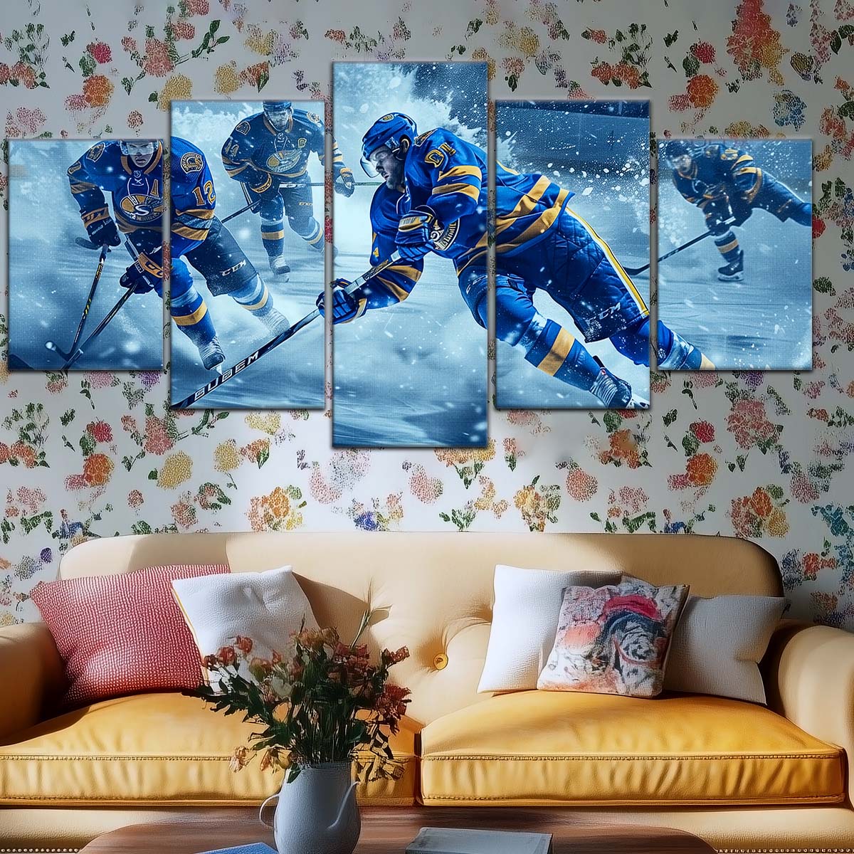 Ice Hockey Team Wall Art - IH5038 - St. Louis Blues - Ice Hockey Team Poster - Ice Hockey Team Canvas