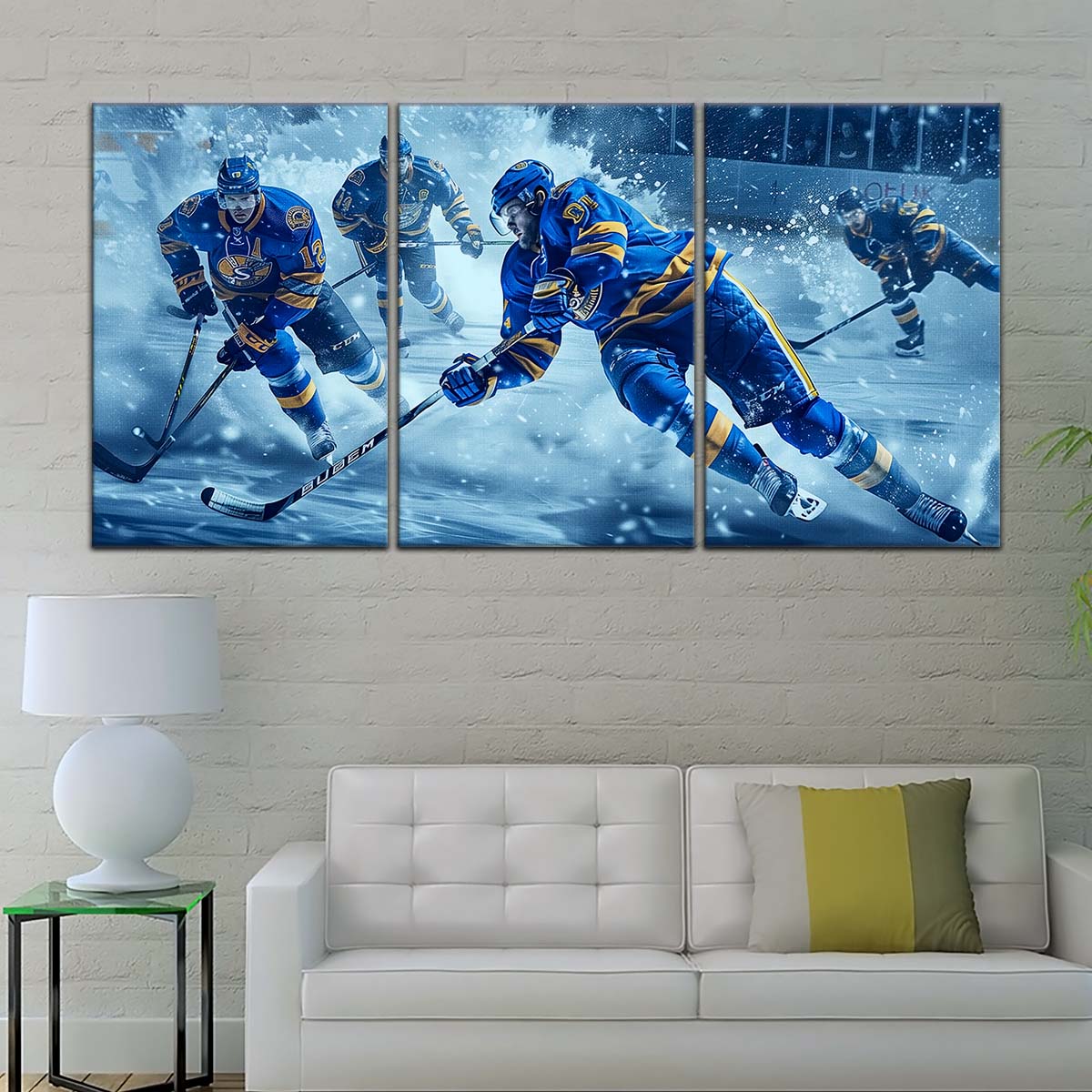 Ice Hockey Team Wall Art - IH5038 - St. Louis Blues - Ice Hockey Team Poster - Ice Hockey Team Canvas