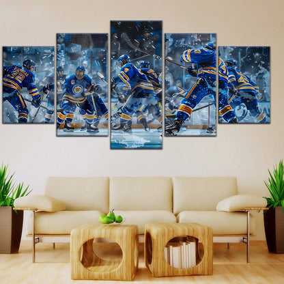 Ice Hockey Team Wall Art - IH5039 - St. Louis Blues - Ice Hockey Team Poster - Ice Hockey Team Canvas
