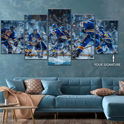 Ice Hockey Team Wall Art - IH5039 - St. Louis Blues - Ice Hockey Team Poster - Ice Hockey Team Canvas