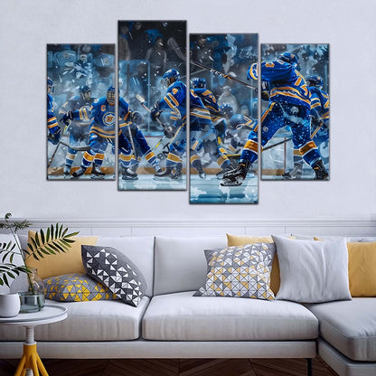 Ice Hockey Team Wall Art - IH5039 - St. Louis Blues - Ice Hockey Team Poster - Ice Hockey Team Canvas