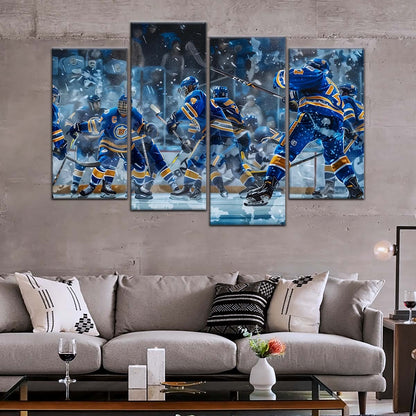 Ice Hockey Team Wall Art - IH5039 - St. Louis Blues - Ice Hockey Team Poster - Ice Hockey Team Canvas