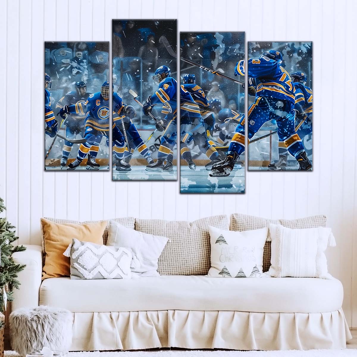 Ice Hockey Team Wall Art - IH5039 - St. Louis Blues - Ice Hockey Team Poster - Ice Hockey Team Canvas