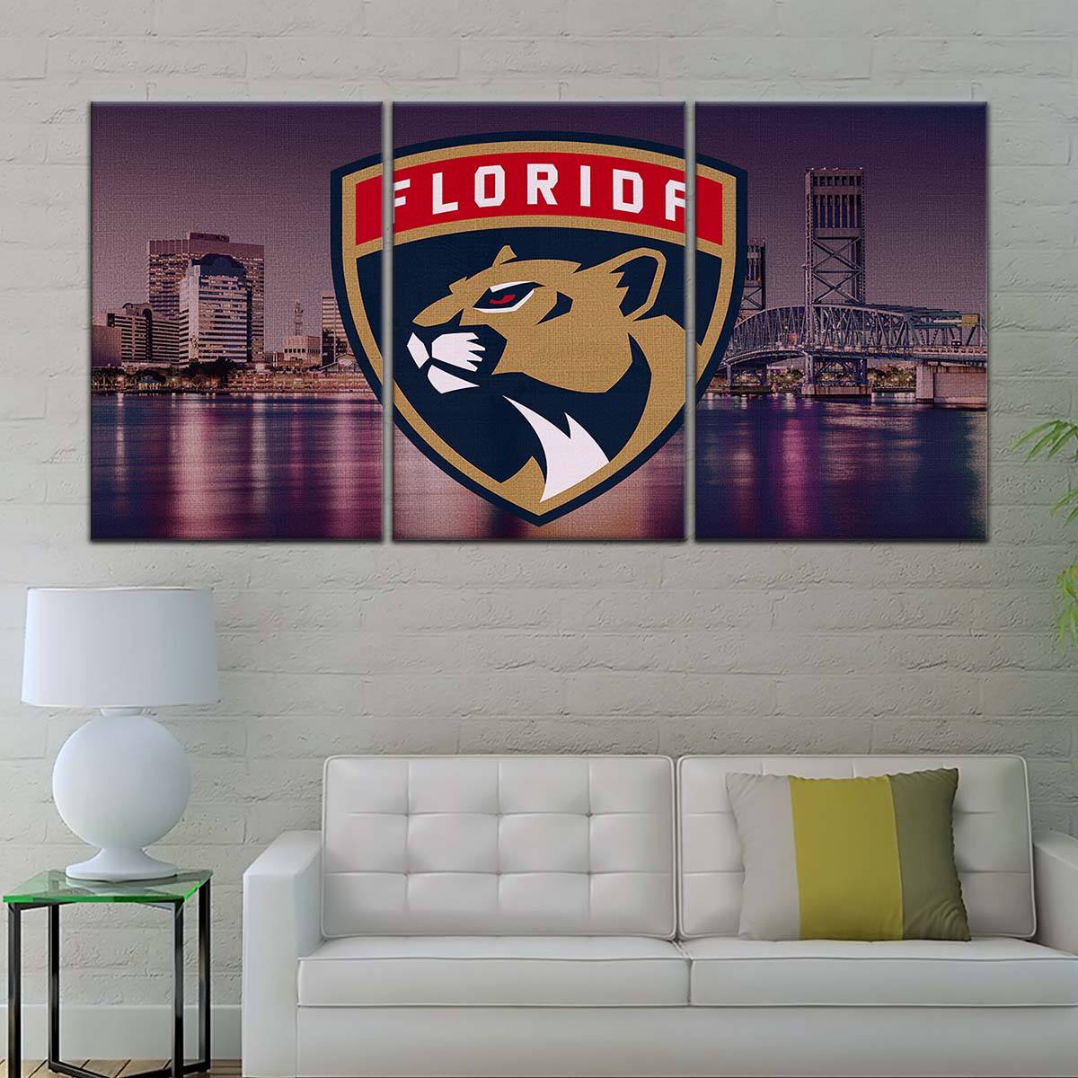 Ice Hockey Team Wall Art - IH5041 - Florida Panthers Sports - Ice Hockey Team Poster - Ice Hockey Team Canvas