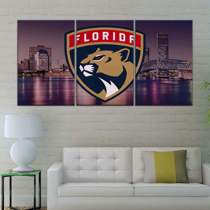 Ice Hockey Team Wall Art - IH5041 - Florida Panthers Sports - Ice Hockey Team Poster - Ice Hockey Team Canvas