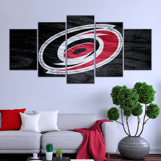 Hockey Canvas Wall Art - IH5027 - Carolina Hurricanes