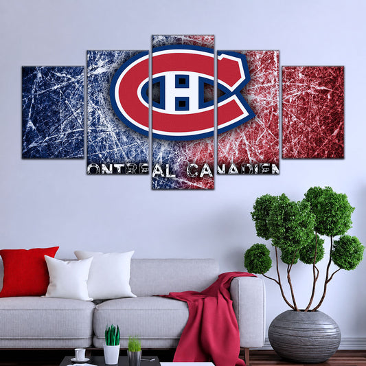 Hockey Canvas Wall Art - IH5036 - Montreal Canadiens